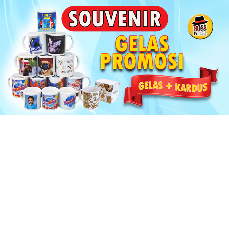 Sablon Mug Gelas Souvenir Bekasi