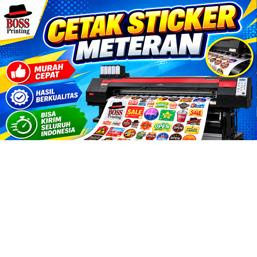Sticker Vinyl Custom Bekasi